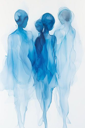 In den Tiefen der blauen Stille