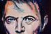 David Bowie portret schilderij van Angela Peters