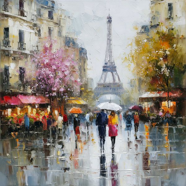 Rainy Paris by ARTemberaubend