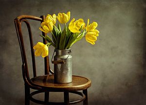 Gelbe Tulpen - Stillleben mit Blumen