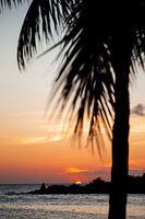 Sunset at the sea