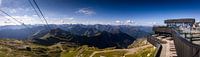 Station supérieure du Nebelhorn, vue à 2224 mètres d'altitude par Mart Houtman Aperçu