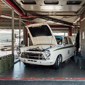 Lotus Cortina à Spa-Francorchamps sur Simon Peeters