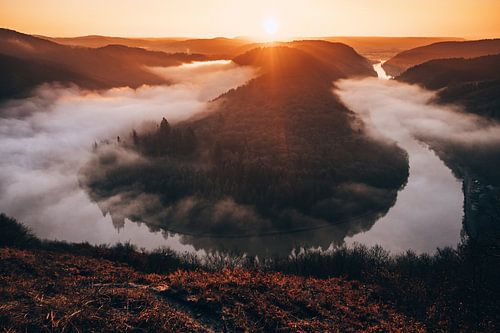 Saarschleife, Saarland, Deutschland