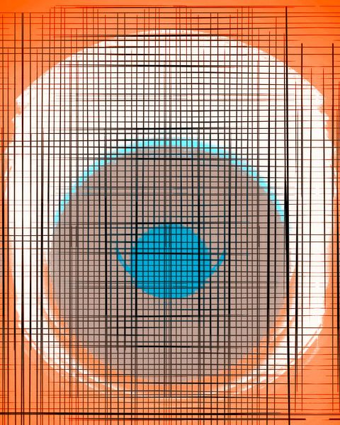 Energy of the Sun 03 Spiritual Painting Abstract by FRESH Fine Art