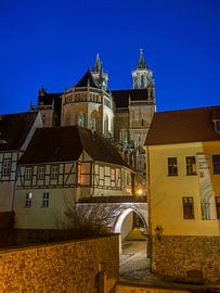 Magdeburg Cathedral by night by t.ART