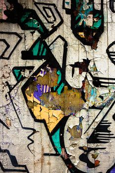 Abstracte Graffiti & Afbladderende Verf – Urban Textuurkunst