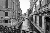 Vista in Venice black and white