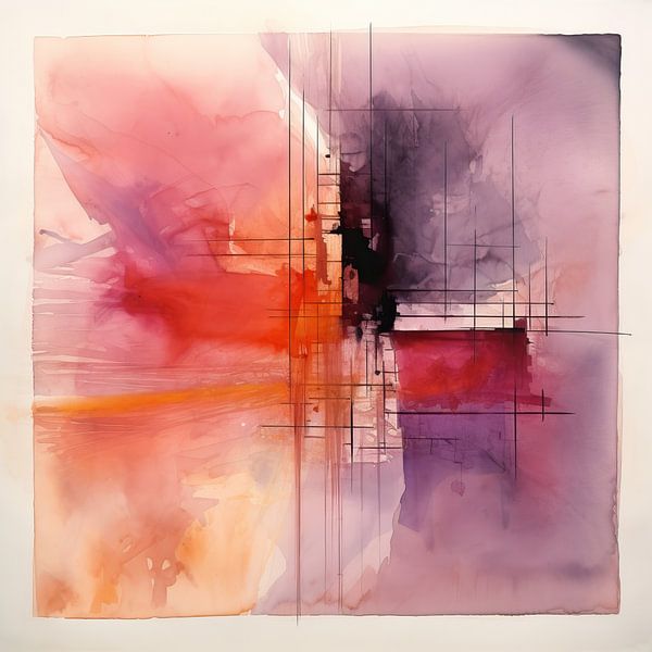 Modern Abstrakt 376937 von Abstraktes Gemälde