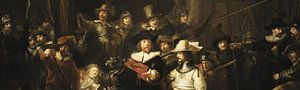 Extrait de La Ronde de nuit,Rembrandt van Rijn