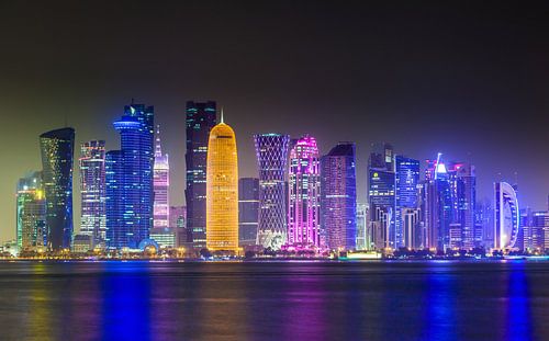 Skyline de Doha, Qatar