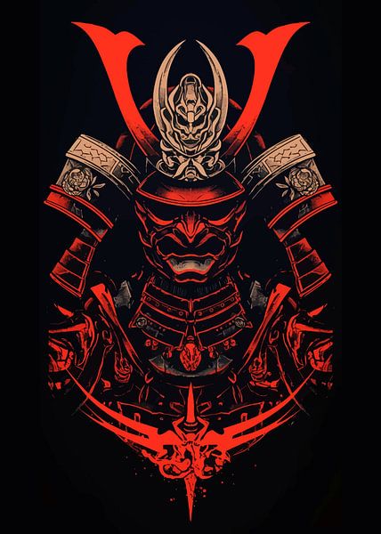 Masque de samouraï par MIROKKU