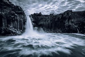 De mysterieuze Aldeyjarfoss van Gerry van Roosmalen