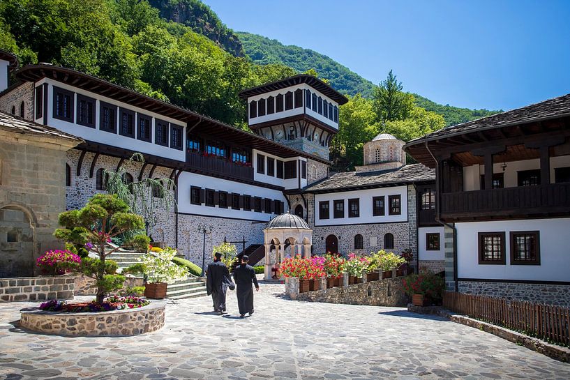 Sveti Jovan Bigorski Monastery in Macedonia by Antwan Janssen