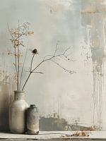 Still life in Japandi style