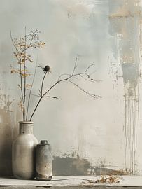 Stilleven in Japandi stijl van Japandi Art Studio