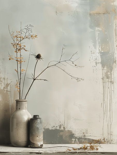 Still life in Japandi style by Japandi Art Studio