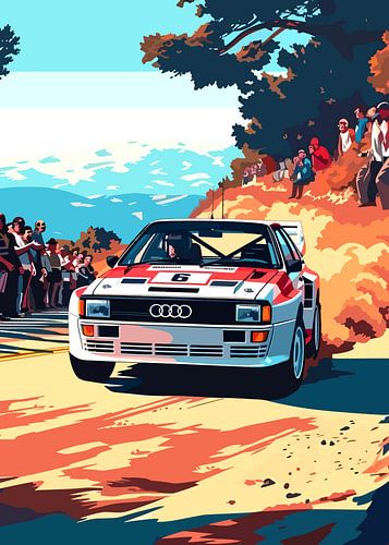 audi quatro rallye herbst