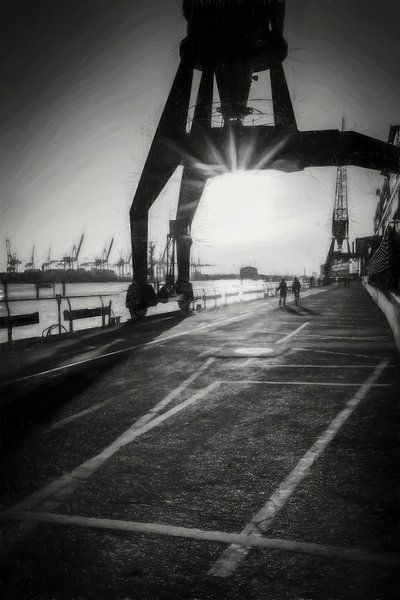 Spaziergang an den Docklands von ahafineartimages