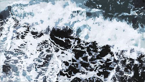 „De Opwelling“ – Impressionistisch-abstrakt von VenVision Art