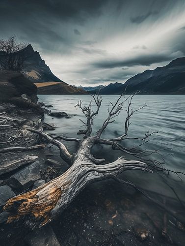 Arbre dans le lac