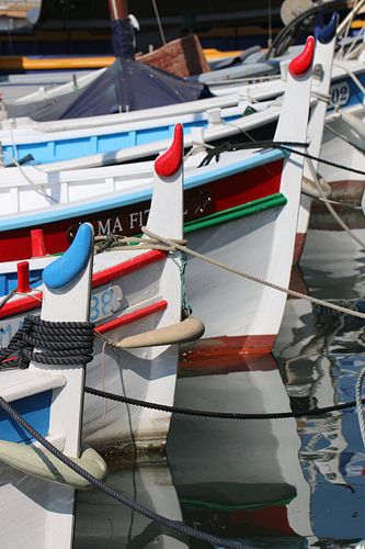 Bateaux colorés