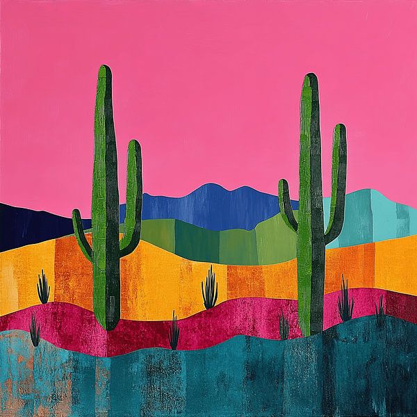 Cacti Dreams by Art Lovers