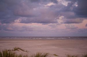 Zonsopkomst strand Schiermonnikoog