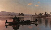 Excursie van de Harem, Jean-Léon Gérôme van Meesterlijcke Meesters thumbnail
