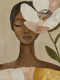 La sérénité en fleurs sur Carla Van Iersel