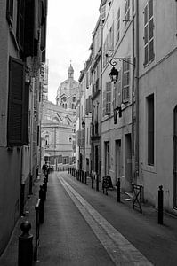 Kleine Straße in Marseille