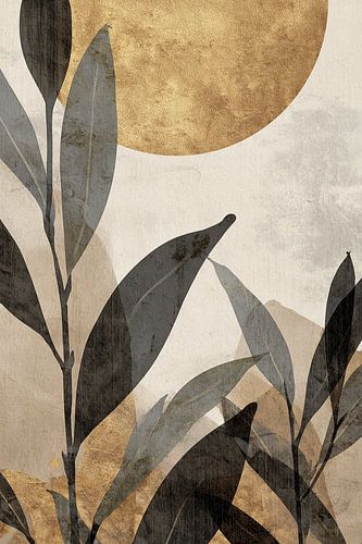 Nature-''s Touch in Warm Colours by ARTEO Paintings