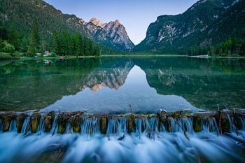 Soirée au lac de Toblach