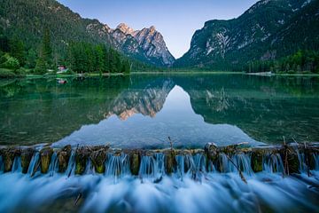 Soirée au lac de Toblach sur Martin Wasilewski