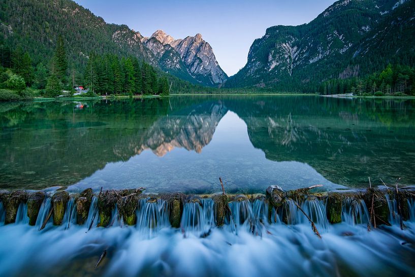 Soirée au lac de Toblach par Martin Wasilewski