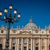 St. Peter's Basilica in het Vaticaan van Castro Sanderson