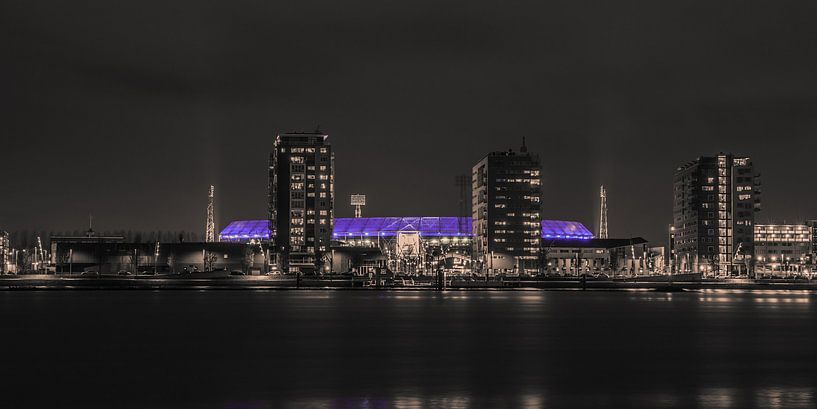 Feijenoord Stadion 29 (Sepia) by John Ouwens