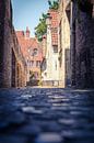 Une ruelle dans la ville Belge de Bruges par Michel Geluk Aperçu