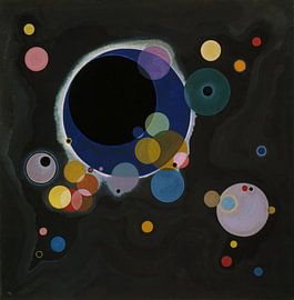 Several Circles, Wassily Kandinsky