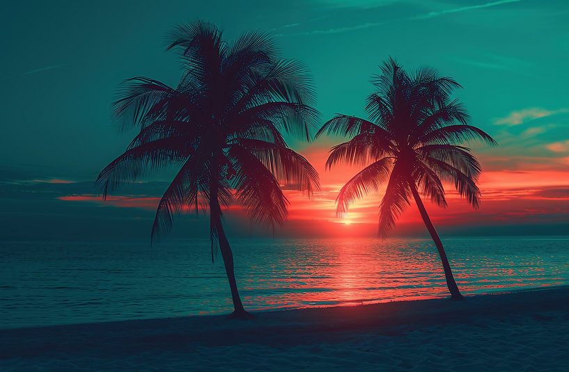 Ästhetik am Strand von fernlichtsicht