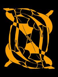 Abstrakter Expressionismus inspiriert von Matisse von Mad Dog Art