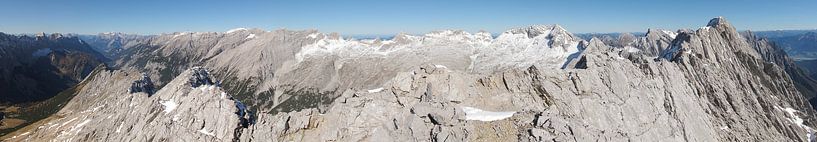 Karwendel Mountainpanorama von Christian Moosmüller