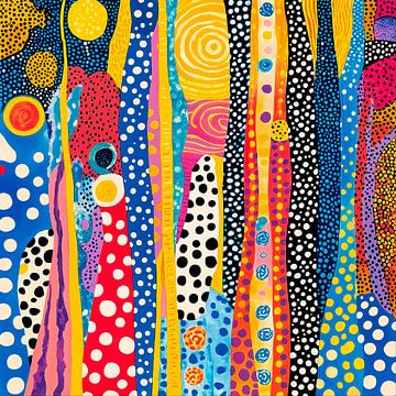 Inspiriert von Yayoi Kusama von Harry Hadders Design