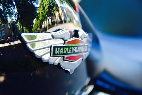 Amerikanische Motorrad Symbol Harley Davidson
