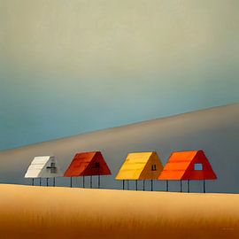 Komposition der Stille von Ria van Werven