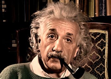 Albert Einstein by Hesti Azzafira