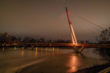 Magdeburg - Rotehornbrücke am Cracauer Wasserfall von t.ART