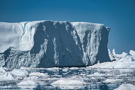 Steep ice cliffs by Frank's Awesome Travels