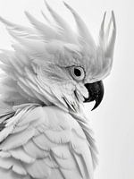 white parrot