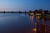 zaanse schans by night van Robbert goedhart thumbnail